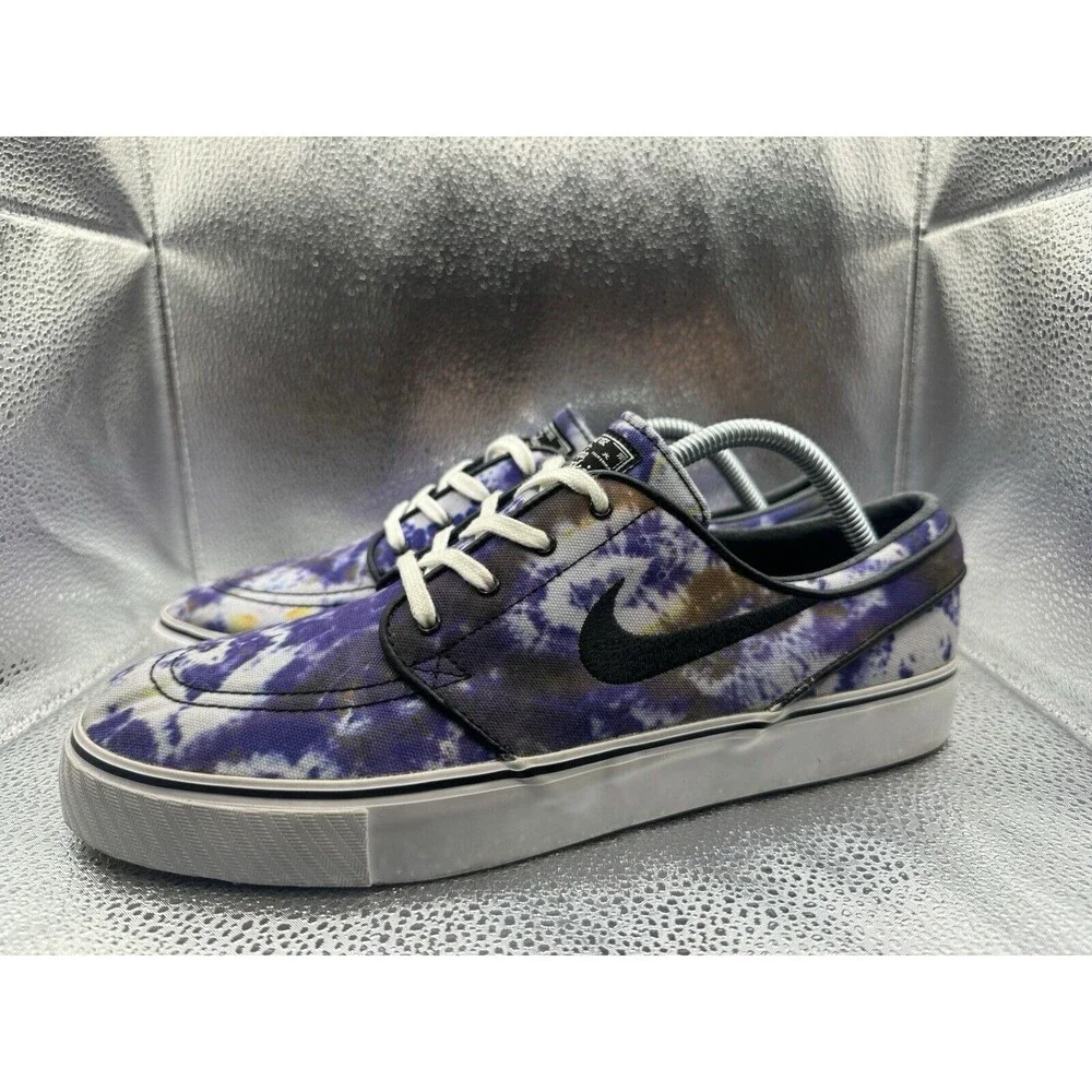 RARE Sz 10‎ - Nike SB Zoom Stefan Janoski PR QS Purple Tie Dye 678472-104